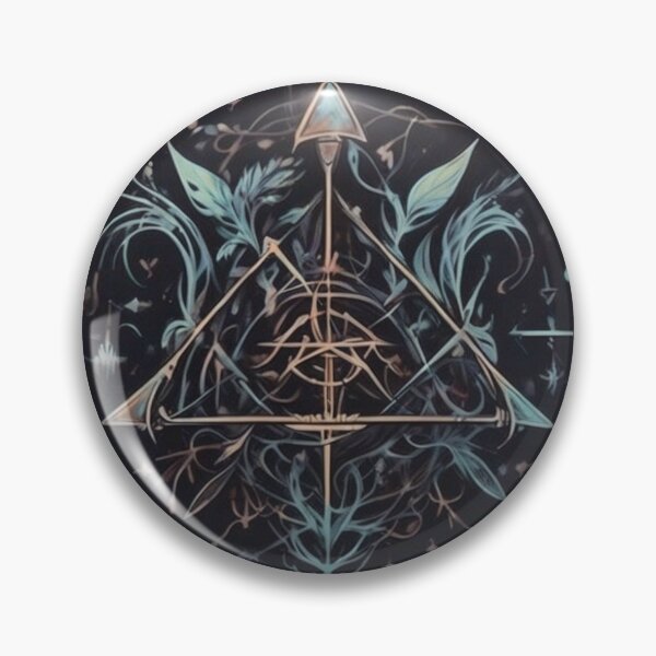 Item preview, Arcane Geometry: Mystical Floral Sigil designed and sold by darksydemoon.