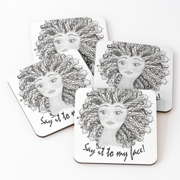 Item preview, Medusa Say It to My Face designed and sold by ZazzyPeacock.