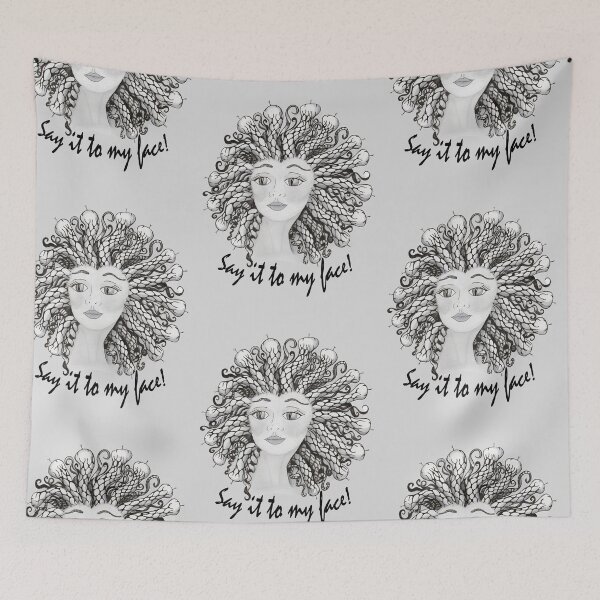 Item preview, Medusa Say It to My Face designed and sold by ZazzyPeacock.
