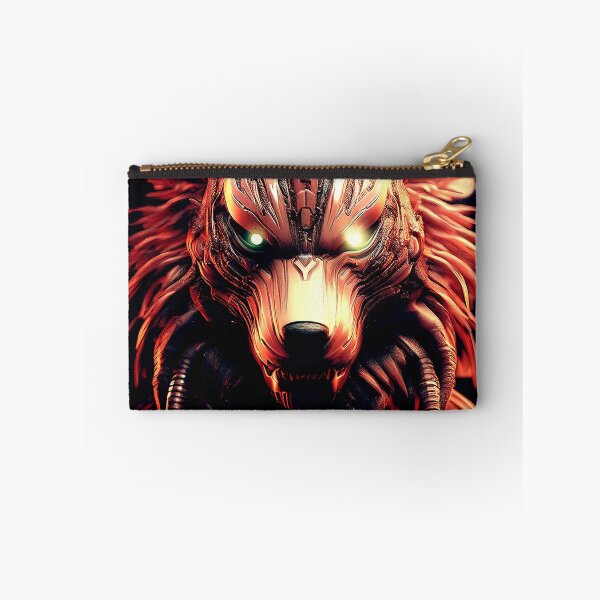 Item preview, Postmodern Wolf in red. designed and sold by BAR DEC.