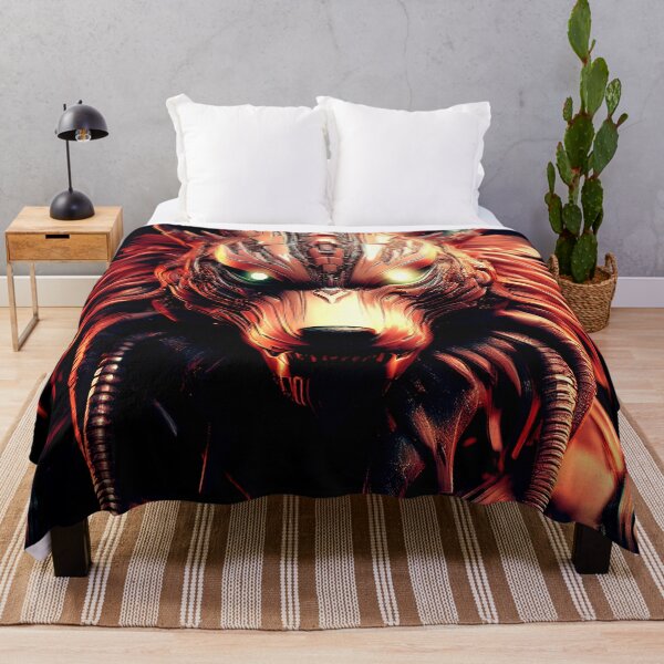 Item preview, Postmodern Wolf in red. designed and sold by BAR DEC.