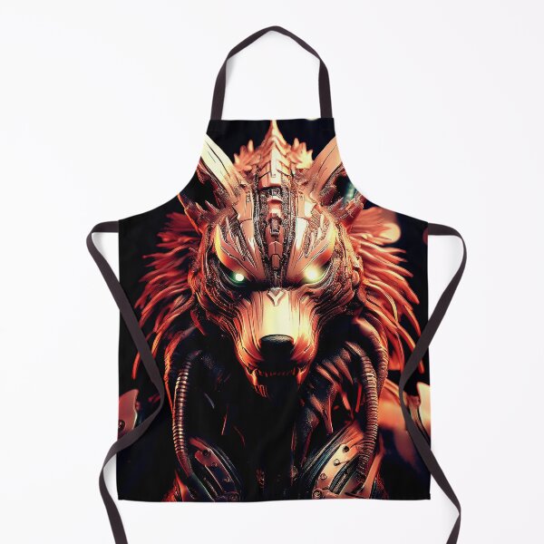 Item preview, Postmodern Wolf in red. designed and sold by BAR DEC.