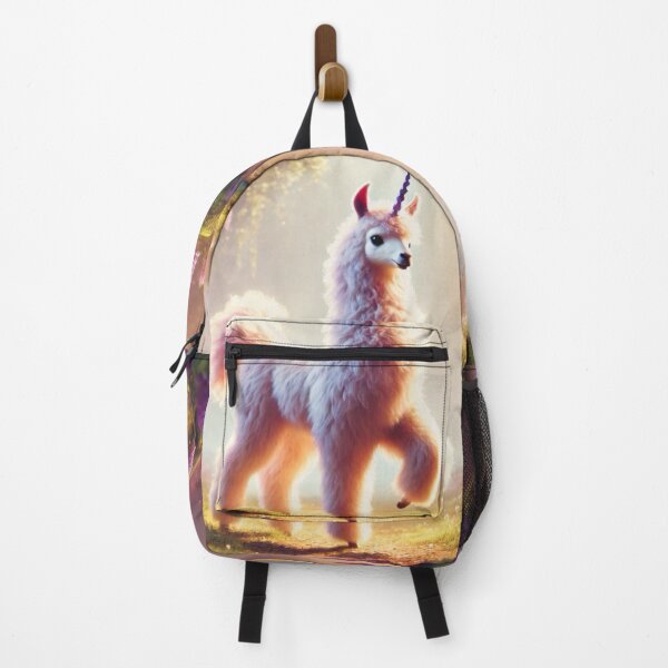 Item preview, Enchanted Unicorn Llama Hybrid Fantasy Art designed and sold by FantasyHybrids.