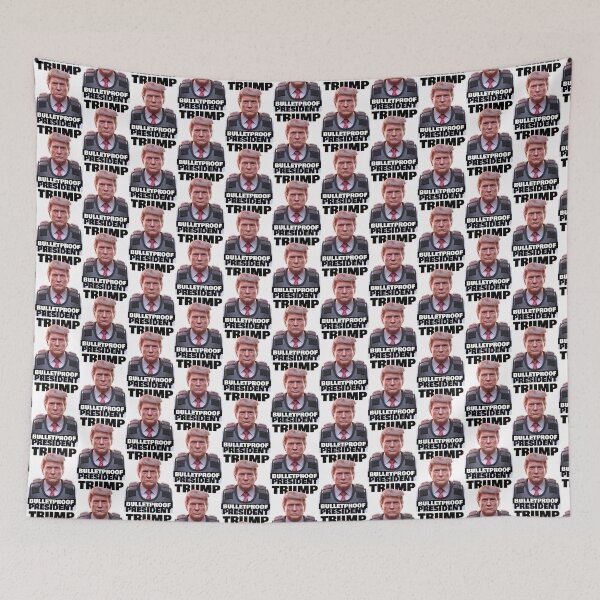 Item preview, TRUMP: BULLETPROOF PRESIDENT designed and sold by RightofCenter.