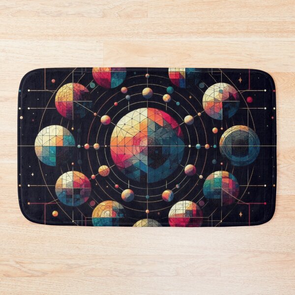 Item preview, Geometric planetary alignment design designed and sold by Dominika Farkašová.
