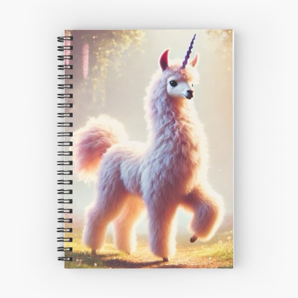 Item preview, Enchanted Unicorn Llama Hybrid Fantasy Art designed and sold by FantasyHybrids.