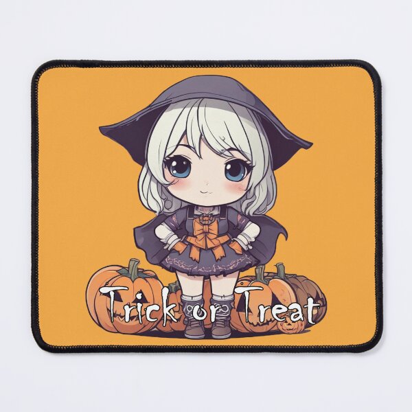 Item preview, Trick or Treat Anime Chibi Girl. designed and sold by KnottyToons.