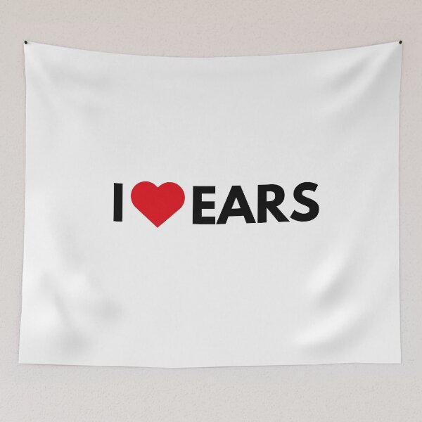 Item preview, I <3 EARS designed and sold by SydStot.
