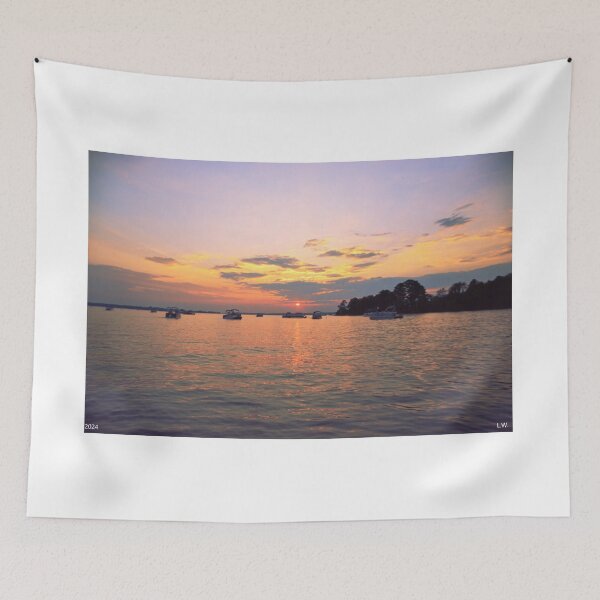 Item preview, The Purple Martins At Lake Murray South Carolina designed and sold by LisaWootenPhoto.