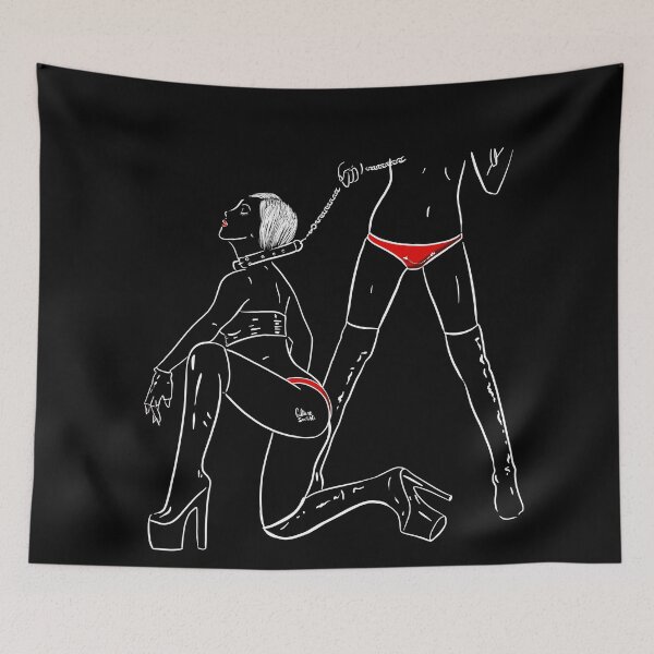 Item preview, lesbian couple bdsm latex designed and sold by Culturesensible.