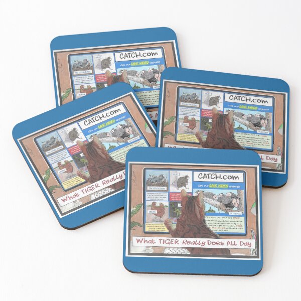 Item preview, What Tiger Really Does All Day designed and sold by RuthyBallard.