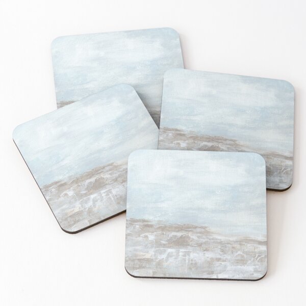Item preview, Astonishing - Abstract Landscape Painting, Soft Texture Coastal Art designed and sold by nlsdesignllc.