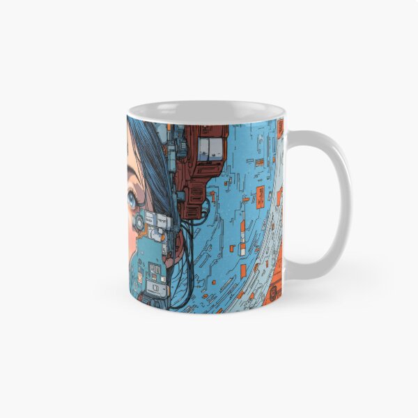 Item preview, Moebius Inspired, postcyberpunk, Dystopian, surrealist, sci-fi, designed and sold by Smash-420.
