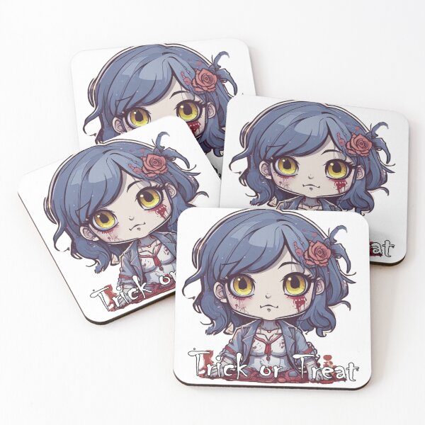 Item preview, Copy of Trick or Treat Anime Chibi Girl. designed and sold by KnottyToons.