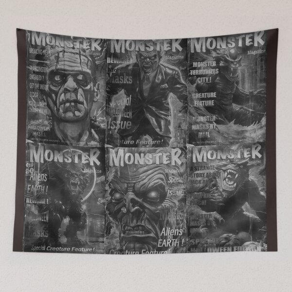 Item preview, Monster Magazines  designed and sold by MatrixTattoo.