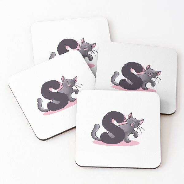 Item preview, Cat letter S designed and sold by Motivburg.