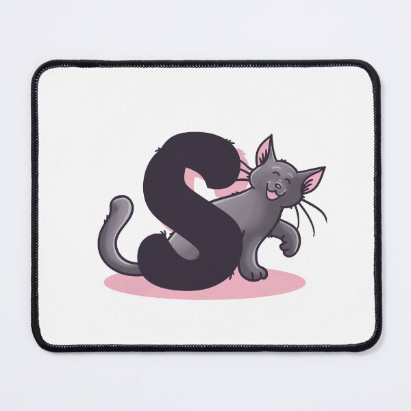 Item preview, Cat letter S designed and sold by Motivburg.
