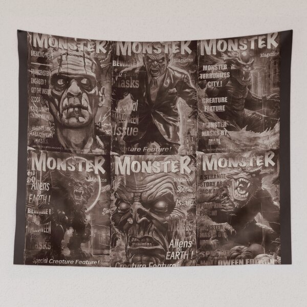 Item preview, Monster Magazines  designed and sold by MatrixTattoo.
