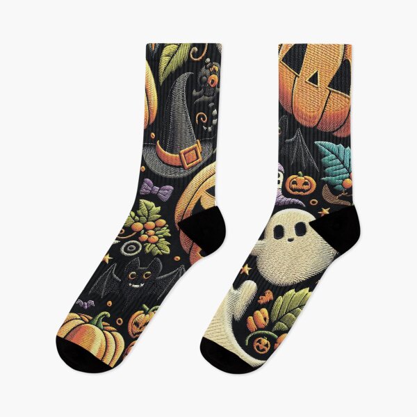 Item preview, Cute ghosts and pumpkins. designed and sold by MagelliShop.