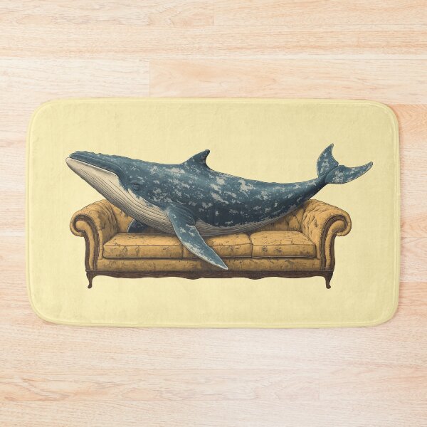 Item preview, Whale on a couch designed and sold by typicalartguy.