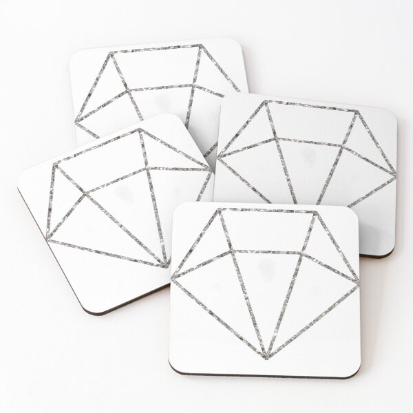 Item preview, Geometric Diamond, Abstract Diamond, Origami Diamond designed and sold by Spike The Punch Design Co..