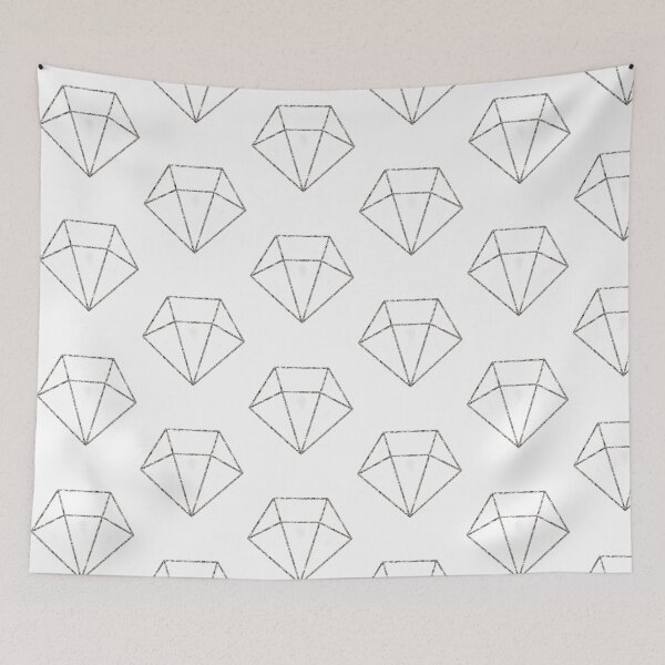 Item preview, Geometric Diamond, Abstract Diamond, Origami Diamond designed and sold by Spike The Punch Design Co..