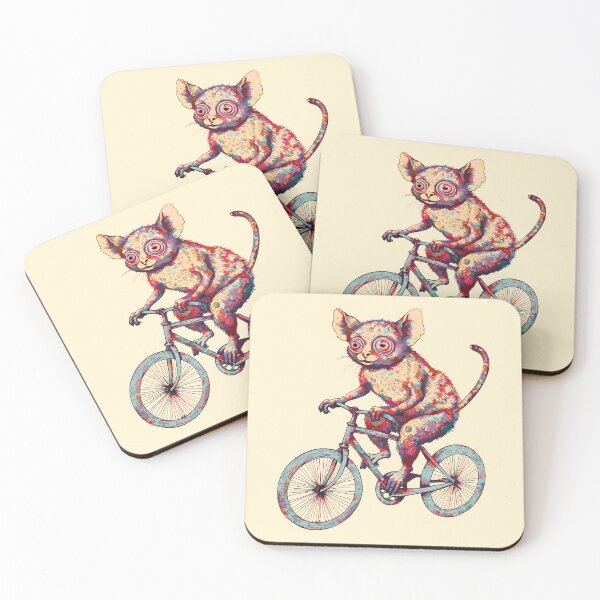 Item preview, Tarsier on a bike designed and sold by typicalartguy.