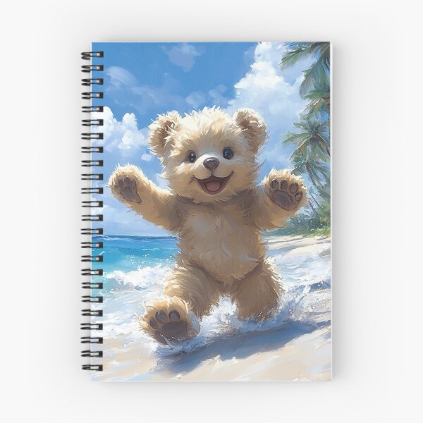Item preview, Teddy bear enjoying the beach designed and sold by Osintown.