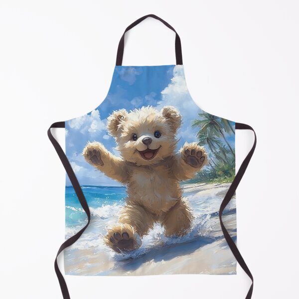 Item preview, Teddy bear enjoying the beach designed and sold by Osintown.