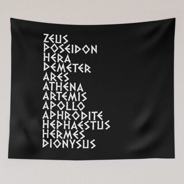 Item preview, The Twelve Olympians Greek Gods and Goddesses designed and sold by Agema Apparel.