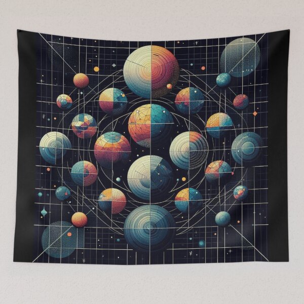 Item preview, contemporary planetary artwork designed and sold by Dominika Farkašová.
