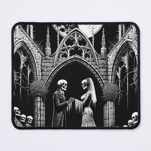 Item preview, Skeletons in love on Halloween night. designed and sold by MagelliShop.