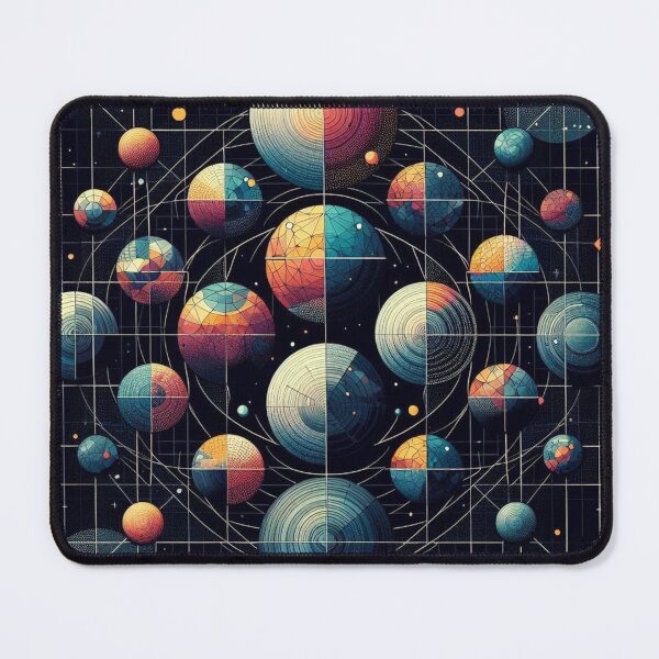 Item preview, celestial geometry illustration designed and sold by Dominika Farkašová.