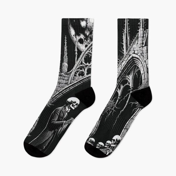 Item preview, Skeletons in love on Halloween night. designed and sold by MagelliShop.