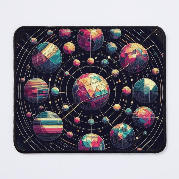 Item preview, abstract solar system art designed and sold by Dominika Farkašová.