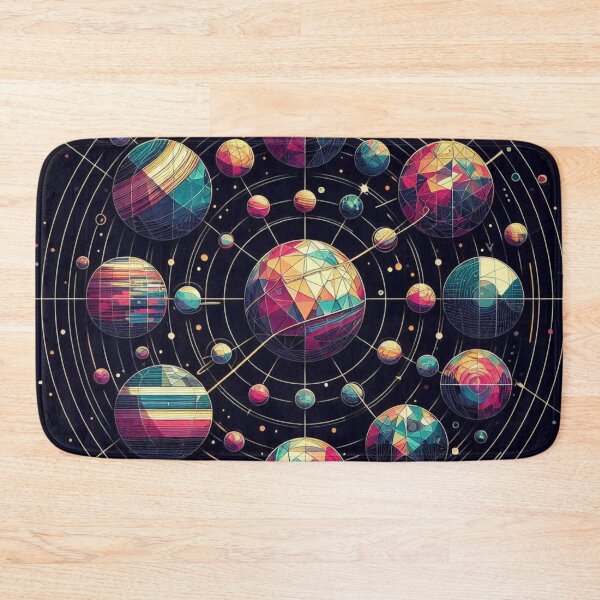 Item preview, abstract solar system art designed and sold by Dominika Farkašová.