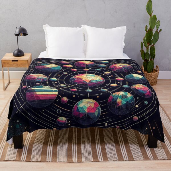 Item preview, abstract solar system art designed and sold by Dominika Farkašová.