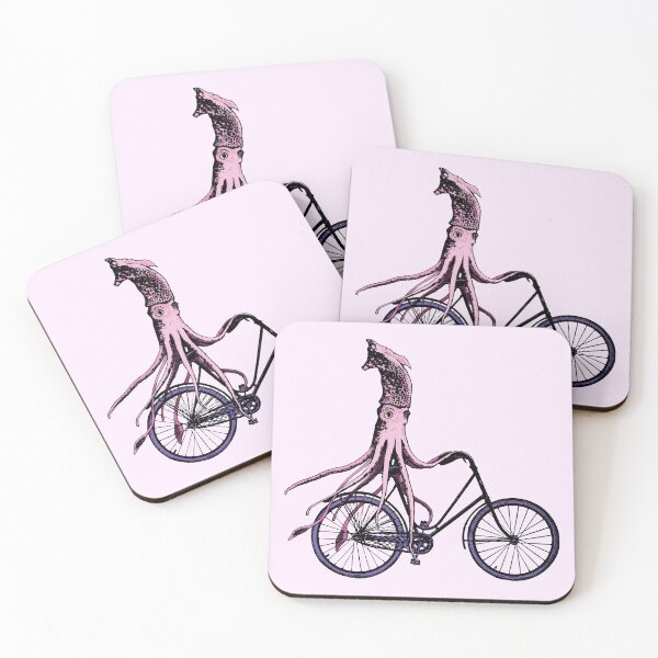 Item preview, Squid on a bike designed and sold by typicalartguy.
