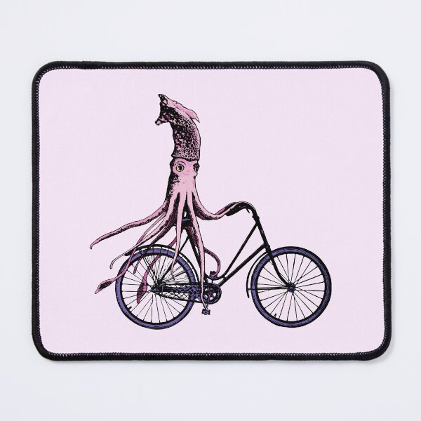 Item preview, Squid on a bike designed and sold by typicalartguy.