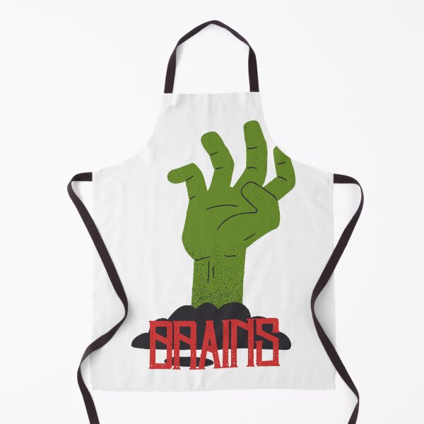 Item preview, Zombie Hand Brains | Horror Typography Design for Halloween designed and sold by TrueMotion.