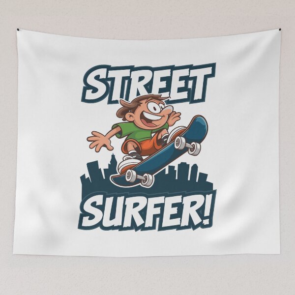 Item preview, Street Surfer! - Urban Skateboarding Vibes  designed and sold by JPees.