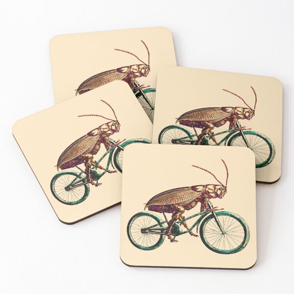 Item preview, Roach Riding a Bicycle designed and sold by typicalartguy.