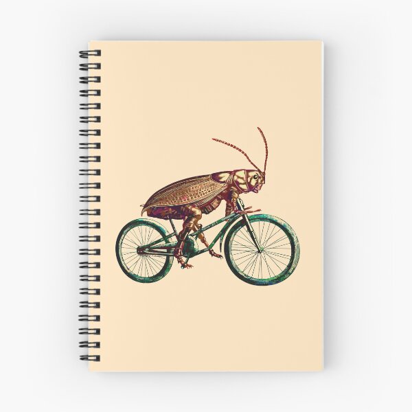Item preview, Roach Riding a Bicycle designed and sold by typicalartguy.
