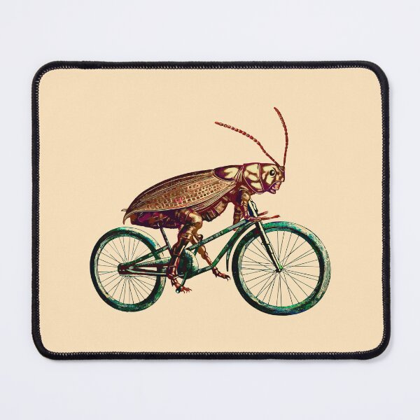 Item preview, Roach Riding a Bicycle designed and sold by typicalartguy.