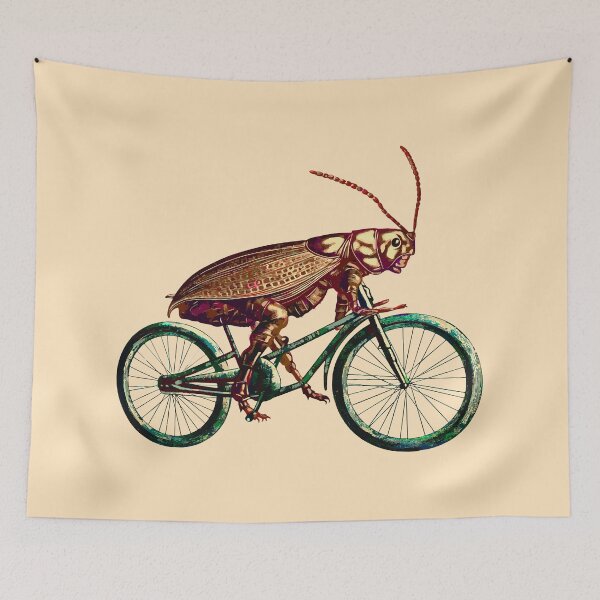 Item preview, Roach Riding a Bicycle designed and sold by typicalartguy.