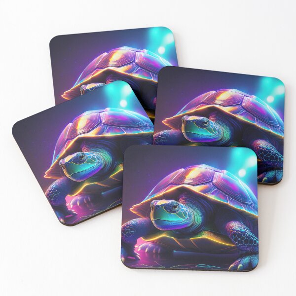 Item preview, Multicolor turtle. designed and sold by BAR DEC.