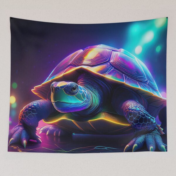 Item preview, Multicolor turtle. designed and sold by BAR DEC.