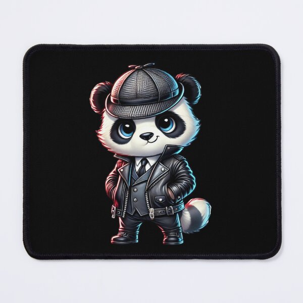 Item preview, The Vintage Newsboy Panda designed and sold by MaximumCutewaii.