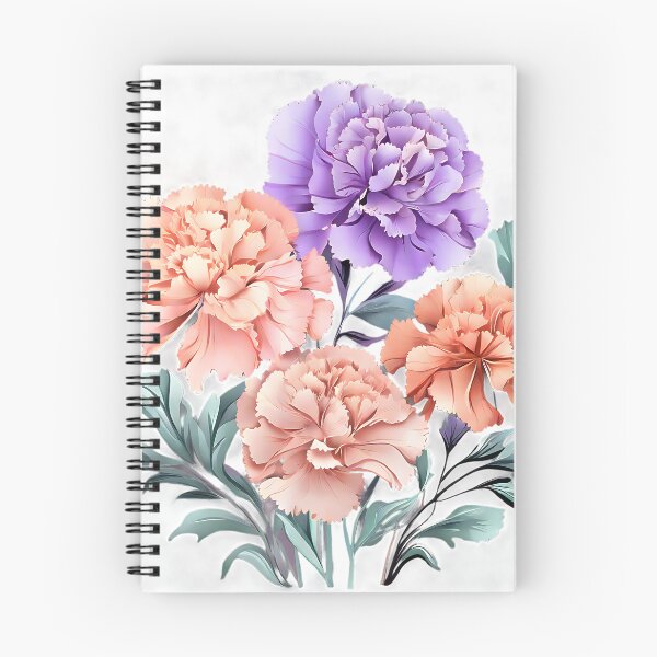 Item preview, Pastel-colored carnations  designed and sold by Tchoice.