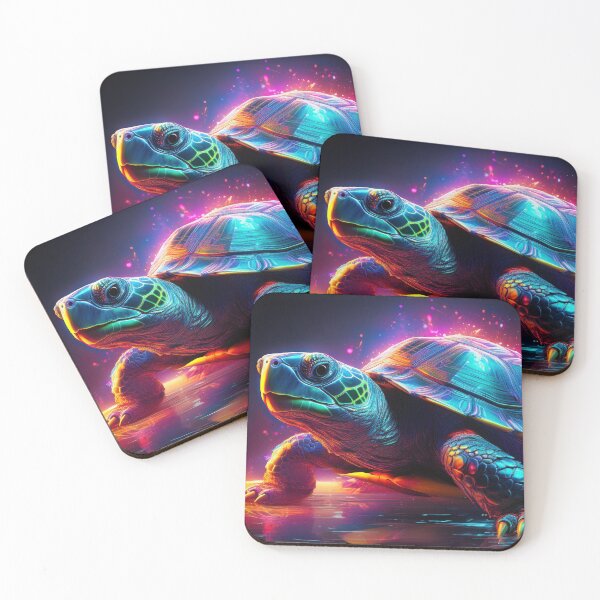 Item preview, Multicolor turtle. designed and sold by BAR DEC.